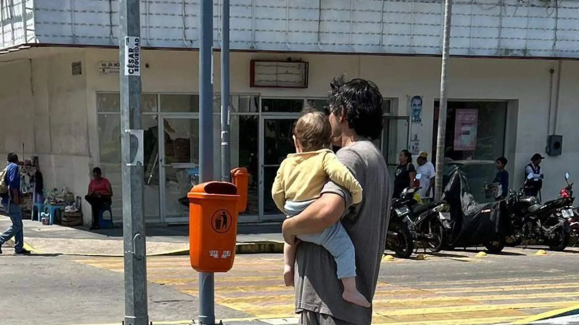 Papá con su hijo